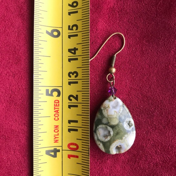 Stunning teardrop earrings - Picture 4 of 4